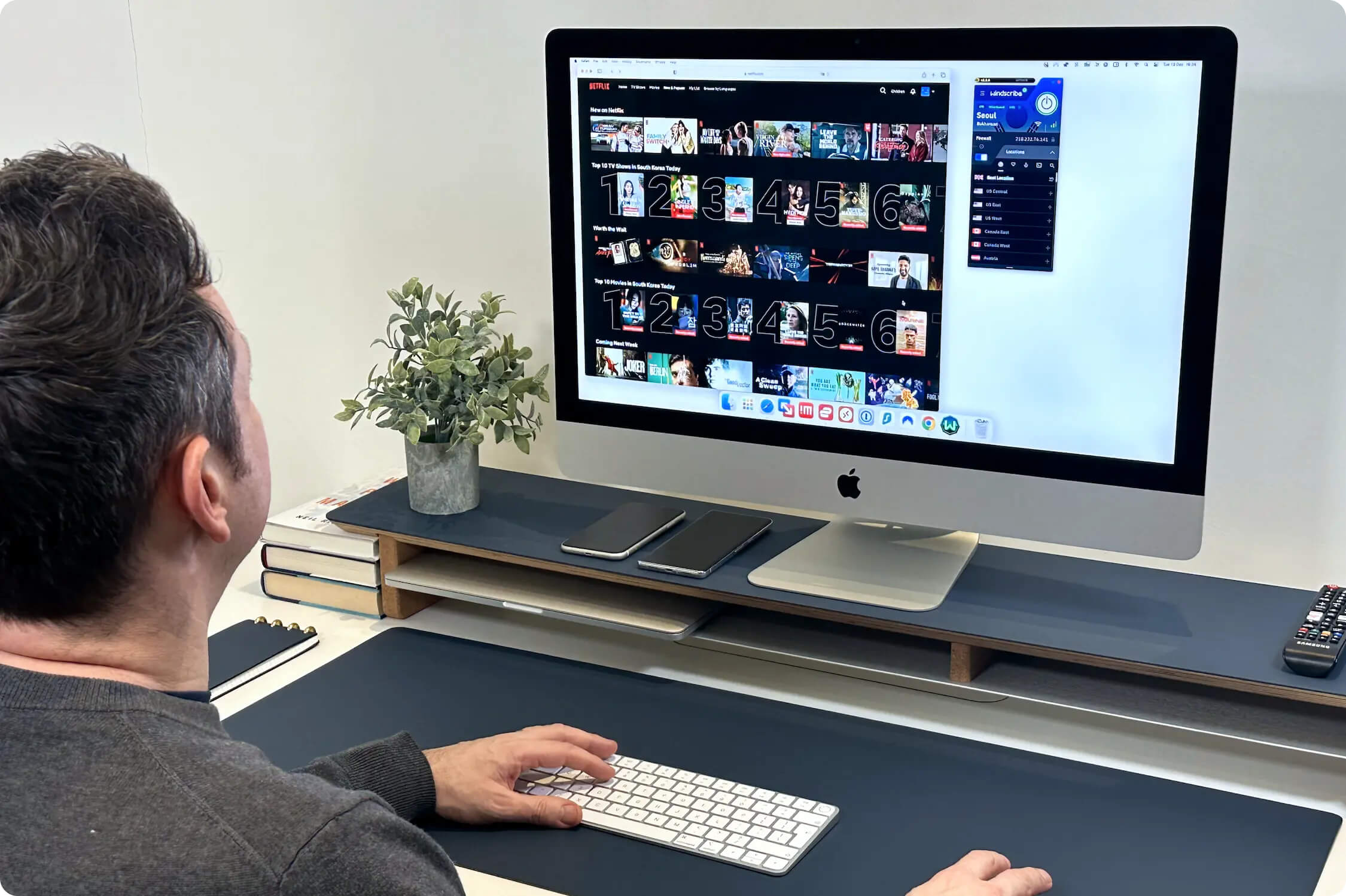 unblocked 32 Netflix libraries using Windscribe