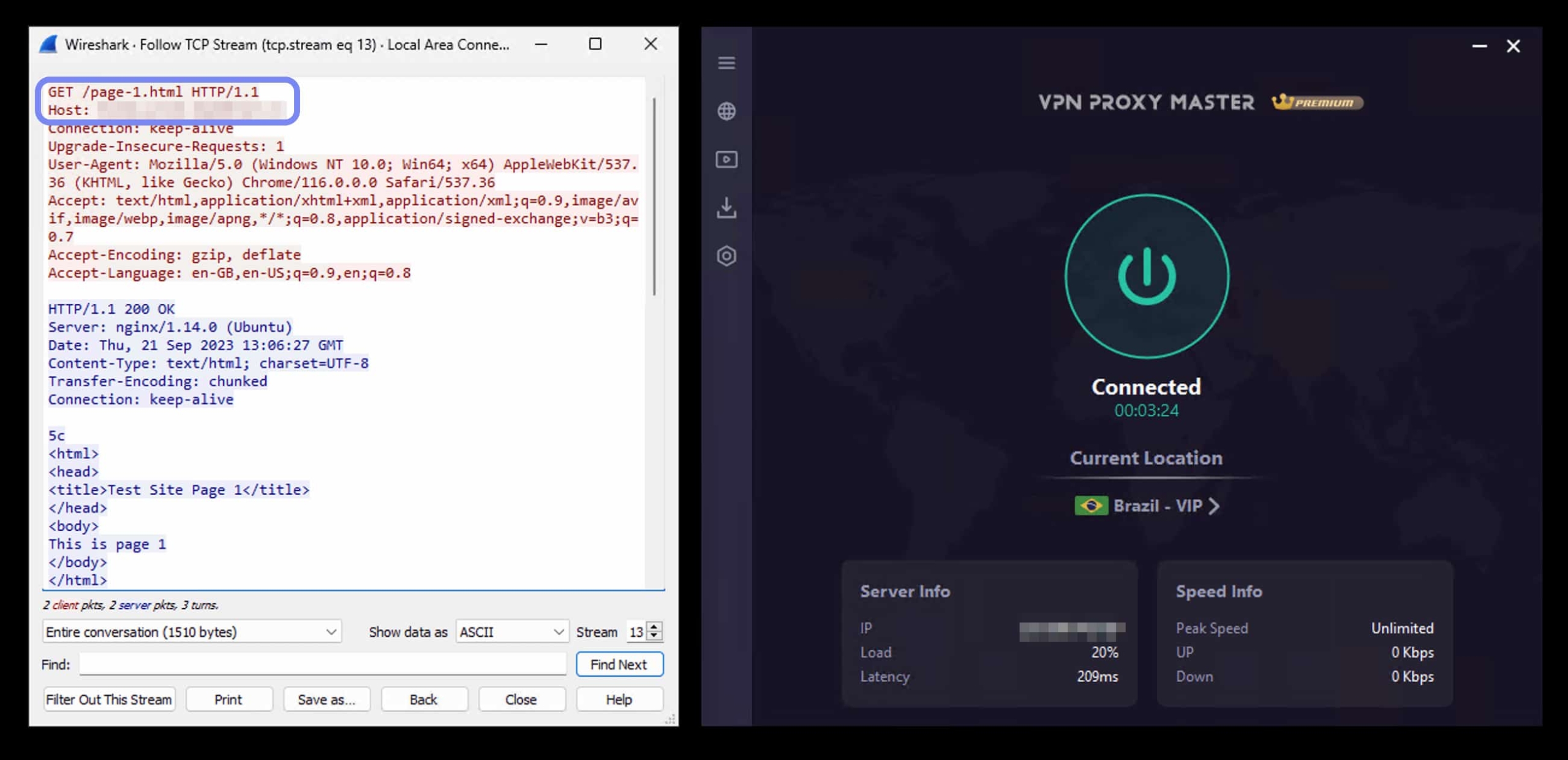 VPN Proxy Master failed to encrypt our internet traffic