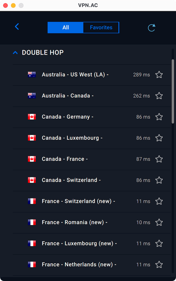 Excellent Multi-Hop Servers