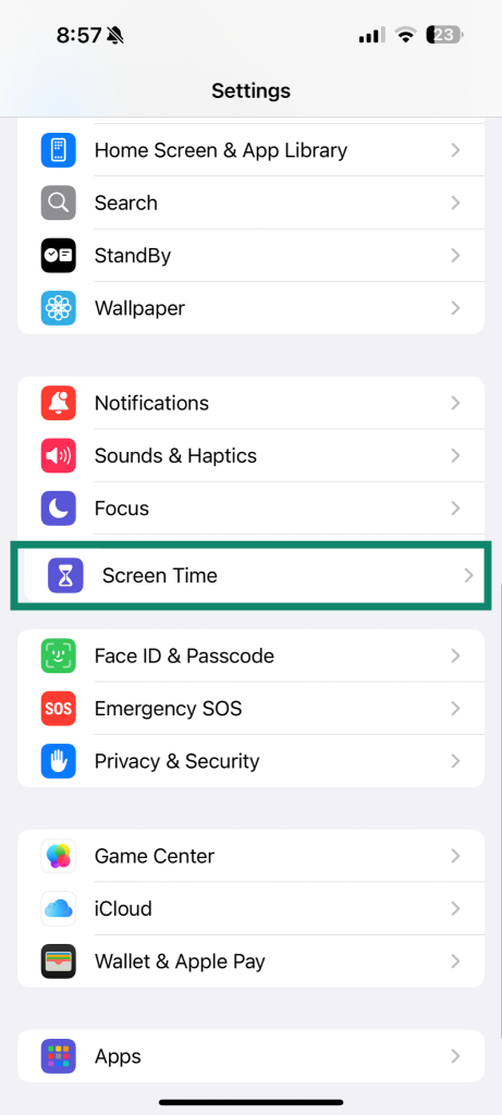 Screen Time